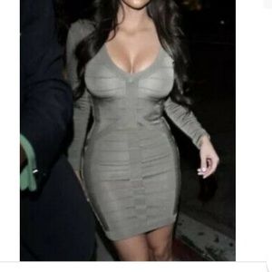 Kardashians for Bebe body con dress